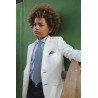 ONE VARONES BOYS NAVY & WHITE HOUNDSTOOTH FIRST HOLY COMMUNION/SPECIAL OCCASION BOYS TIE STYLE 10-08023 188