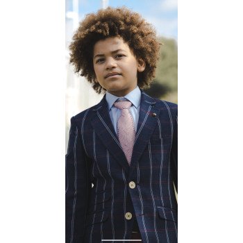 ONE VARONESSALMON PINK FIRST HOLY COMMUNION/SPECIAL OCCASION BOYS TIE STYLE 10-08023G 166