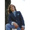 ONE VARONES SALMON BLUE FIRST HOLY COMMUNION/SPECIAL OCCASION BOYS TIE STYLE 10-08023G 155