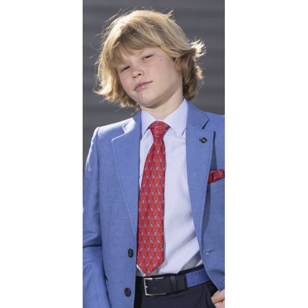 Spanish Red First Holy Communion Tie Style 10-08017 Spanish Red First Holy Communion Tie Style 10-08017
