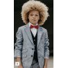 Red First Holy Communion Bow Tie Style 10-08015B