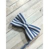 ONE VARONES STRIPED BLUE/WHITE FIRST HOLY COMMUNION/SPECIAL OCCASION BOW TIE STYLE 10-08015A 122
