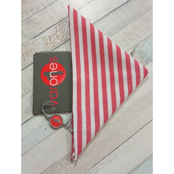 ONE VARONES STRIPEY WHITE/RED FIRST HOLY COMMUNION/SPECIAL OCCASION HANDKERCHIEF STYLE 10-08016A 123 ONE VARONES STRIPEY WHITE/RED FIRST HOLY COMMUNION/SPECIAL OCCASION HANDKERCHIEF STYLE 10-08016A 123