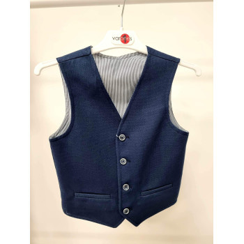 ONE VARONES LIGHT NAVY FIRST HOLY COMMUNION/SPECIAL OCCASION WAISTCOAT STYLE 10-10012 78