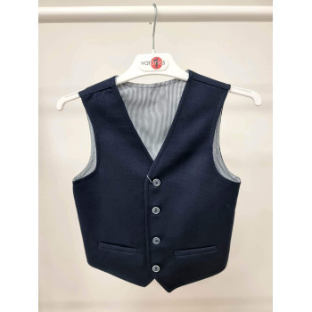 ONE VARONES DARK NAVY FIRST HOLY COMMUNION/SPECIAL OCCASION WAISTCOAT STYLE 10-10012 79