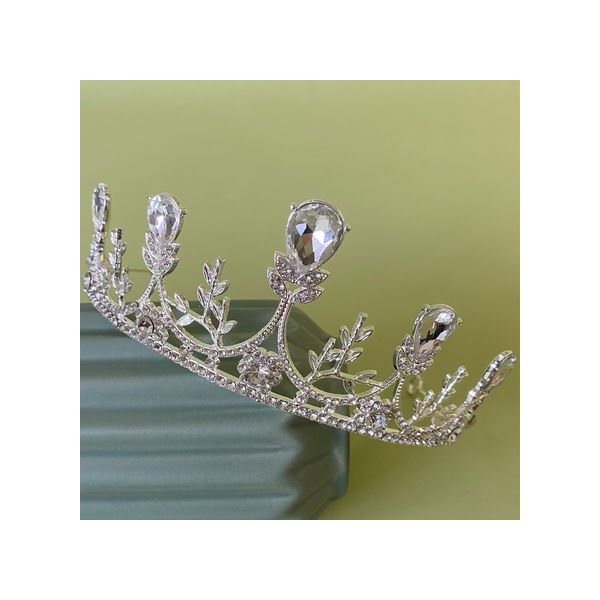 Silver First Holy Communion Tiara Style LM257SI