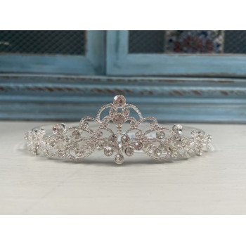  First Holy Communion Silver Tiara Style 4814