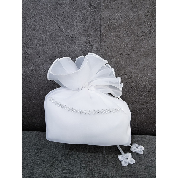 WHITE FIRST HOLY COMMUNION HANDBAG STYLE CB097