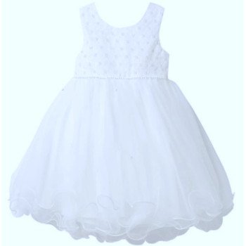 WHITE BABY GIRL CHRISTENING DRESS STYLE RILEY