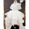 Handmade Ivory Christening Dress Style ALIZA