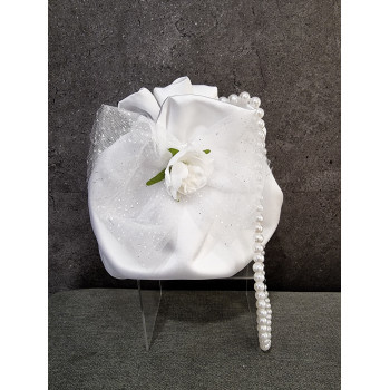 White Handmade First Holy Communion Handbag Style WP019