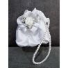 WHITE HANDMADE FIRST HOLY COMMUNION HANDBAG STYLE WP034