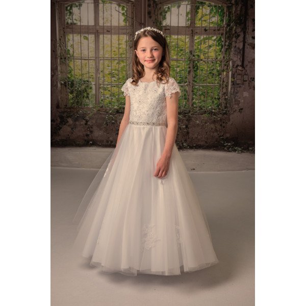 Sweetie Pie First Holy Communion Ivory Dress Style RB641 Sweetie Pie First Holy Communion Ivory Dress Style RB641