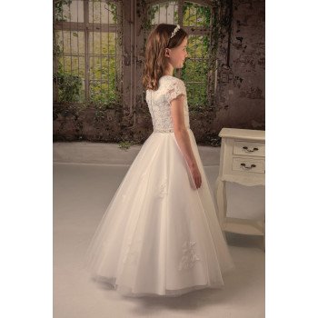 Sweetie Pie First Holy Communion Ivory Dress Style RB641