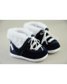 Striped Boots with Fur 113-6 