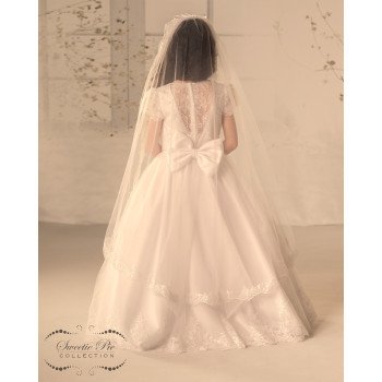 Sweetie Pie First Holy Communion Ivory Dress Style 4098