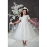 Handmade Ivory First Holy Communion Dress Style HERMIA MCH