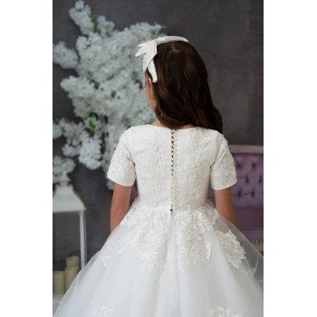 Handmade Ivory First Holy Communion Dress Style HERMIA MCH
