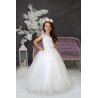 Handmade White First Holy Communion Dress Style ISABELLA MCH
