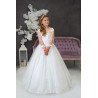 Handmade White First Holy Communion Dress Style HORTENSE MCH