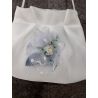 HANDMADE IVORY/BLUE CARMY FIRST HOLY COMMUNION HANDBAG STYLE CL9793/135