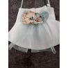 HANDMADE IVORY/MINT CARMY FIRST HOLY COMMUNION HANDBAG STYLE CL9793/137