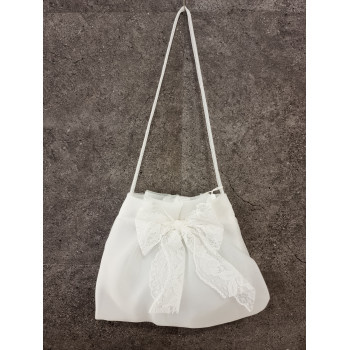 HANDMADE IVORY CARMY FIRST HOLY COMMUNION HANDBAG STYLE CL9793/148