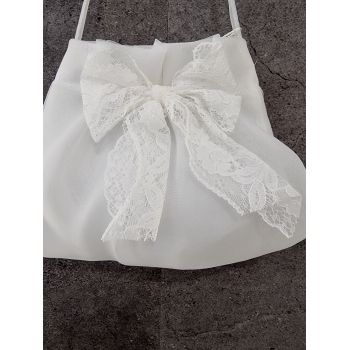 HANDMADE IVORY CARMY FIRST HOLY COMMUNION HANDBAG STYLE CL9793/148