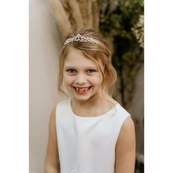 Silver First Holy Communion Tiara Style 2367 Silver First Holy Communion Tiara Style 2367