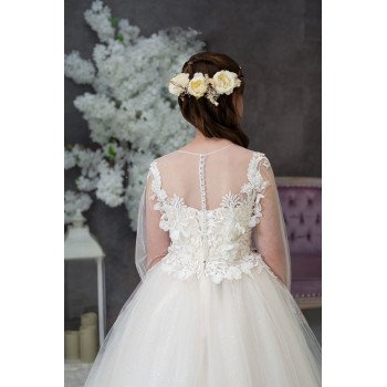 Handmade Ivory First Holy Communion Dress Style GITA MCH