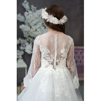 Handmade Ivory First Holy Communion Dress Style MELANIE MCH