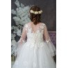 Handmade Ivory First Holy Communion Dress Style ASHLEE MCH