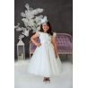 Handmade White First Holy Communion Dress Style ALEX MCH