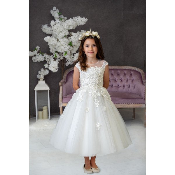 Handmade Ivory First Holy Communion Dress Style HATTIE MCH