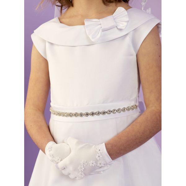 Silver First Holy Communion Belt Style PENNY Silver First Holy Communion Belt Style PENNY