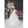 Handmade White First Holy Communion Dress Style SARAH MCH BIS