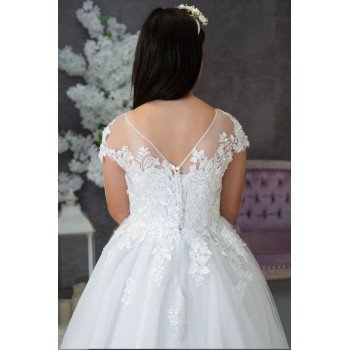 Handmade White First Holy Communion Dress Style KATHLEEN MCH