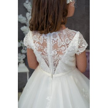 Sweetie Pie First Holy Communion Ivory Dress Style 4086