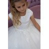 Sweetie Pie First Holy Communion White Dress Style RB611