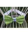 Green Set of Dots in Retro Style