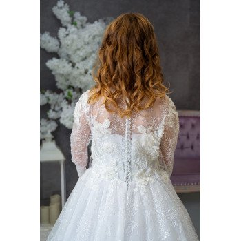 Handmade White First Holy Communion Dress Style CASSIE MCH