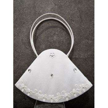 White First Holy Communion Handbag Style 6044