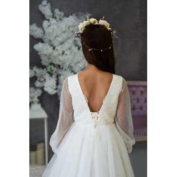 Handmade Ivory First Holy Communion Dress Style ANGELA MCH