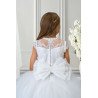 HANDMADE WHITE FIRST HOLY COMMUNION DRESS T-173