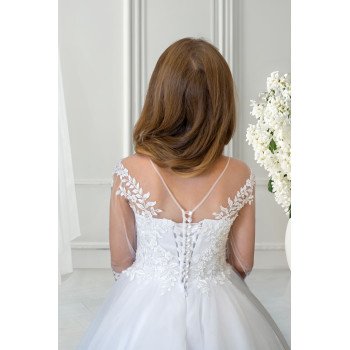 Handmade White First Holy Communion Dress Style LIZZIE MCH