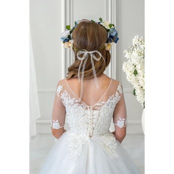 Handmade Ivory First Holy Communion Dress Style ARMINDA MCH