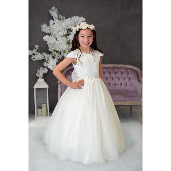Sweetie Pie First Holy Communion Ivory Dress Style 4098 Sweetie Pie First Holy Communion Ivory Dress Style 4098