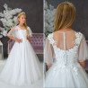 Handmade White First Holy Communion Dress Style KATIE MCH