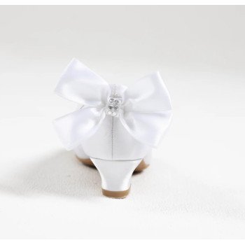 Sweetie Pie White First Holy Communion Shoes Style SW6139