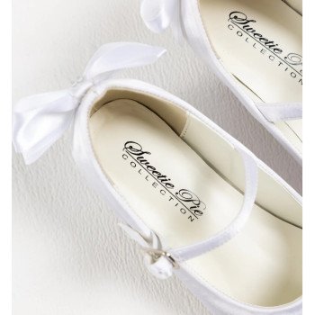 Sweetie Pie White First Holy Communion Shoes Style SW6139